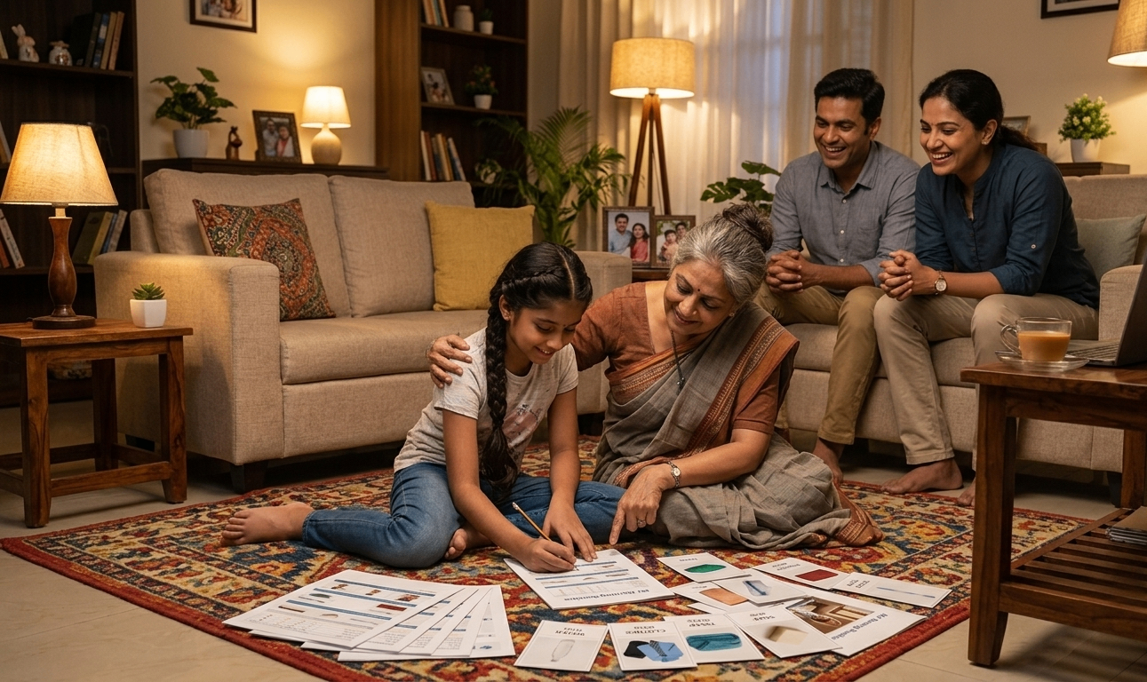 Parents and families at home
