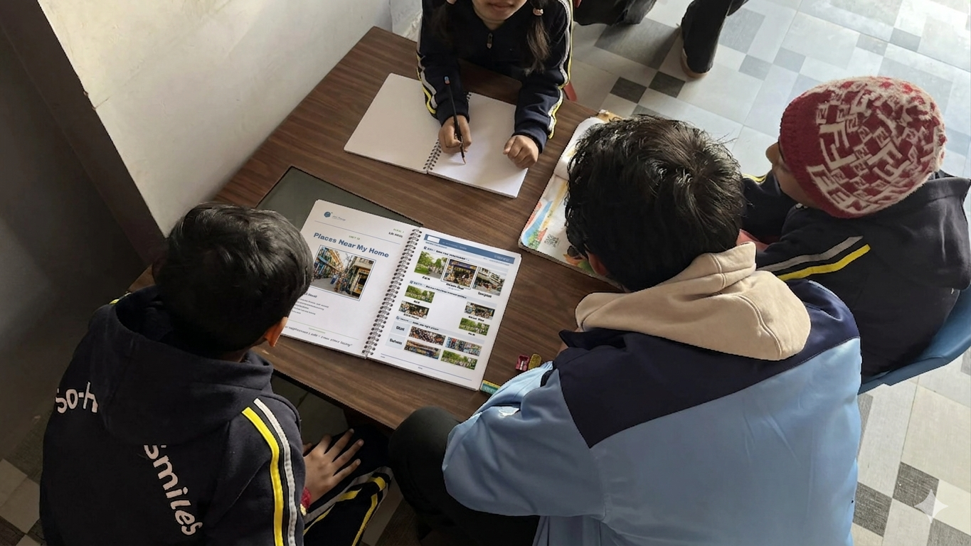 Hands-on learning at a special school