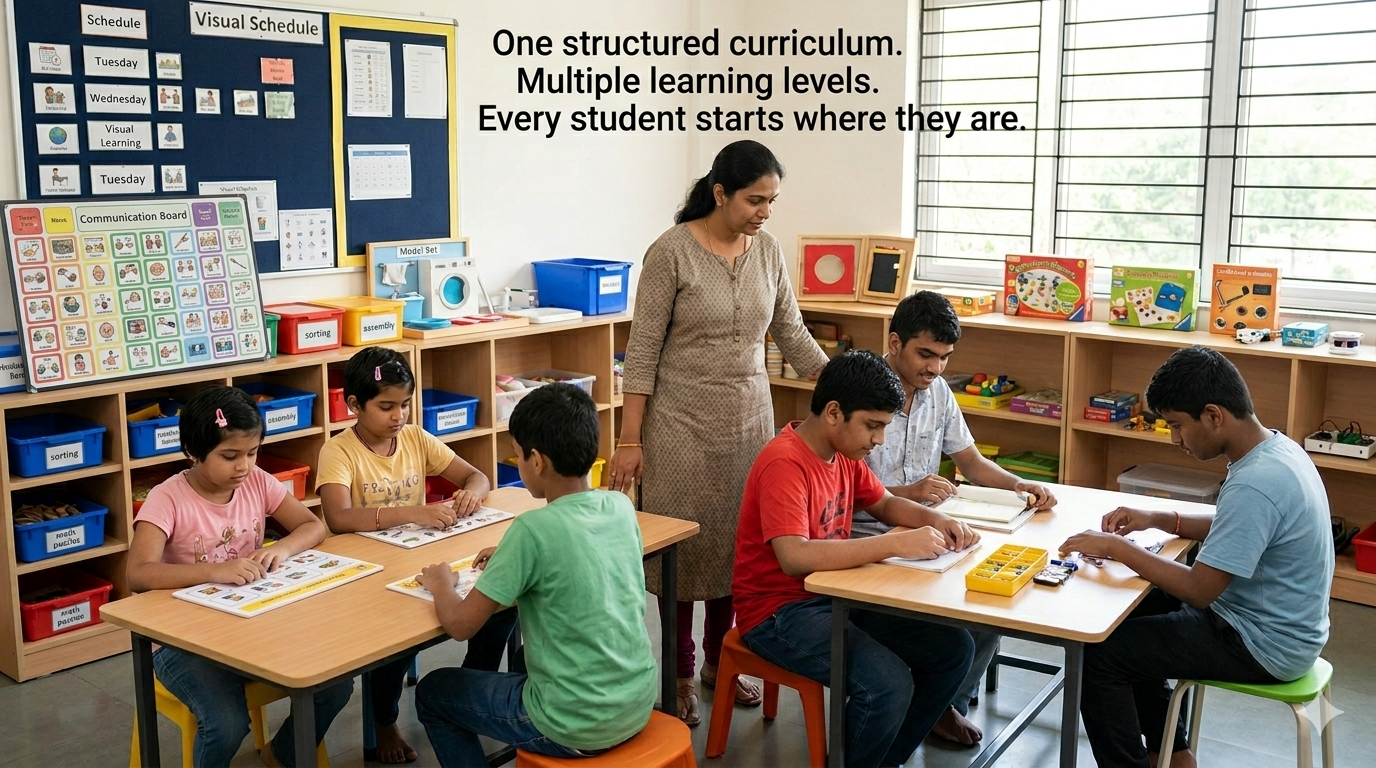 Special schools and resource rooms