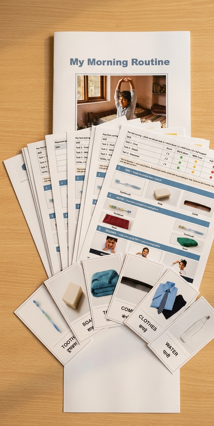 Able Marga Printed Curriculum Worksheets