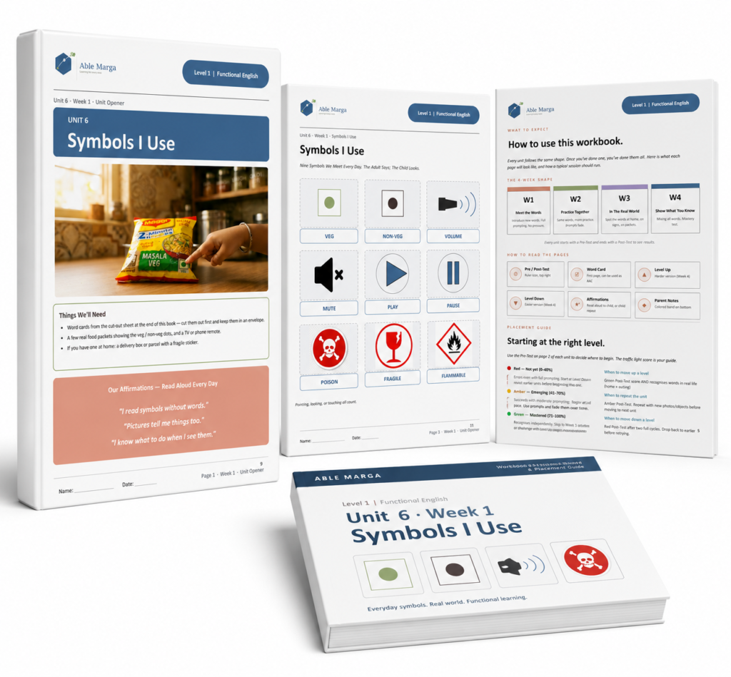 Able Marga Functional English Level 1 free sample cover