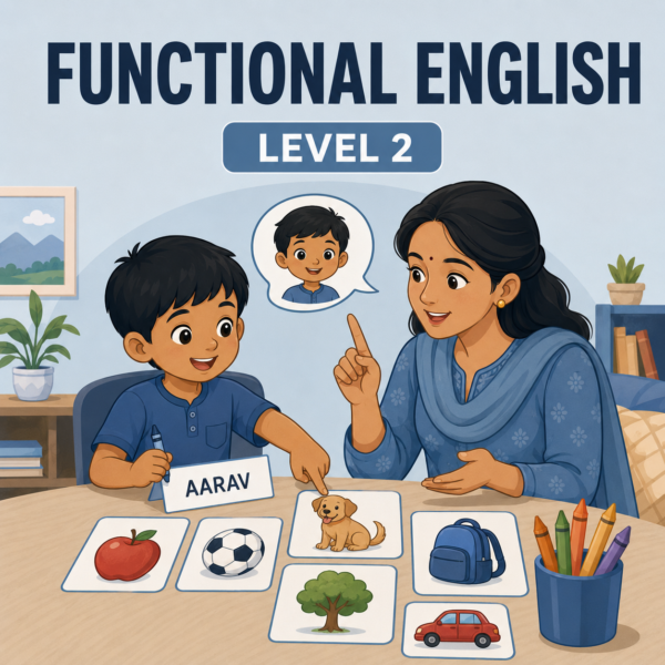 Functional English Level 2 printable curriculum for children with special needs