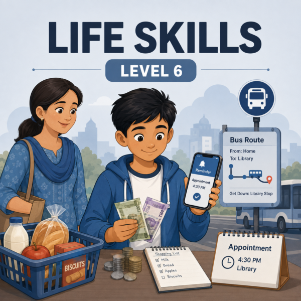 Life Skills Level 6 printable curriculum for children with special needs