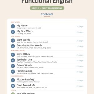 Functional English — Level 1 Complete Set