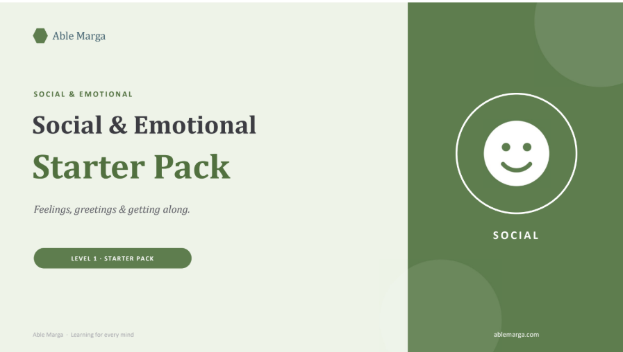 Social & Emotional Starter Pack
